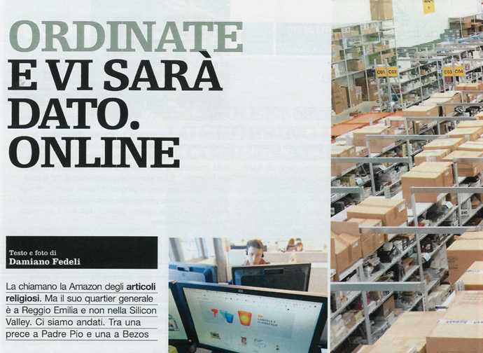 El artículo que apareció en “Il Venerdì di Repubblica”